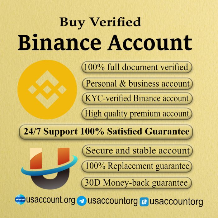 Buy Verified Binance Accounts