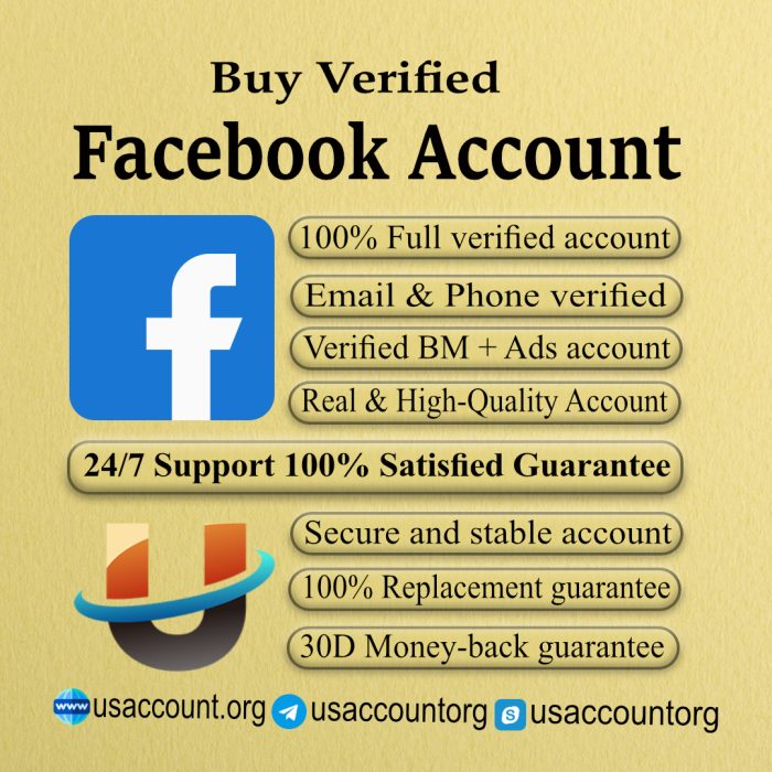 Buy verified facebook Accounts