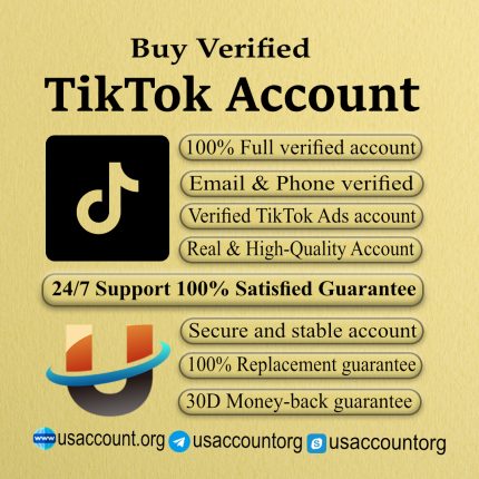 Buy Verified TikTok Accounts