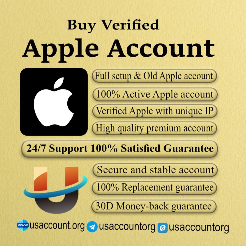 Buy Verified Apple Accounts