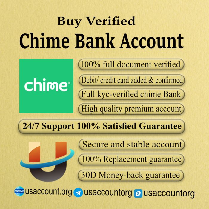 Buy Verified Chime Bank Accounts