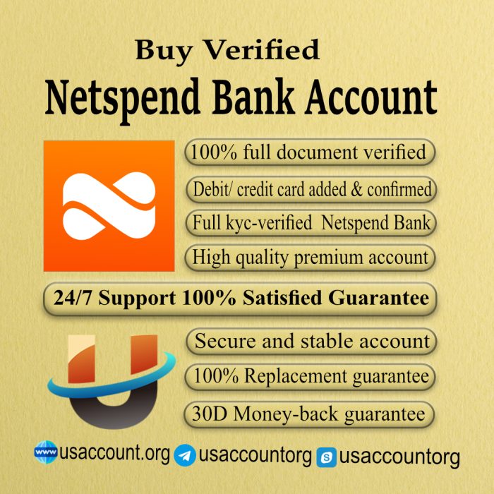 Buy Verified Netspend Bank Accounts