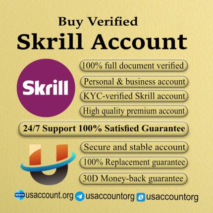 Buy Verified Skrill Accounts